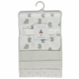 Rene Rofe 4 Pack Receiving Blankets - Elephant