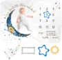 Baby Milestone Multi-Purpose Blanket - Gold Moon