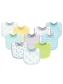 10 Pack Baby Bibs - Elephant Stars