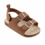 Baby Boy Sandals - Brown- Size 3 & 4 - 3 (6-9M)
