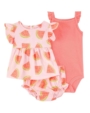 Carter's Baby Girl 3 Piece Outfit - Watermelon 6M