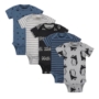 Gerber 5 Pack Baby Boy Onesies - Badger 6-9M
