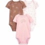 Carter's 3 Pack Baby Girl Onesies - Ray of Sunshine - New Born & 3M - 3M