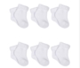 Gerber 6 pack white socks