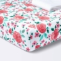 Two Pack Baby Crib Sheets - Roses